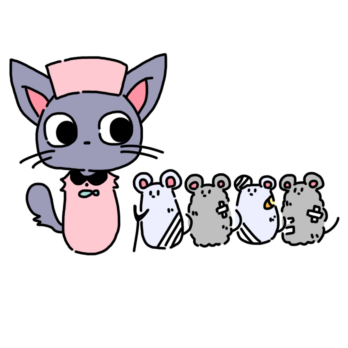 商用OK!親しみのある挿絵・商業用イラスト描きます 1点2500円~・人物・動物何でも可・ラフまで無料 イメージ1
