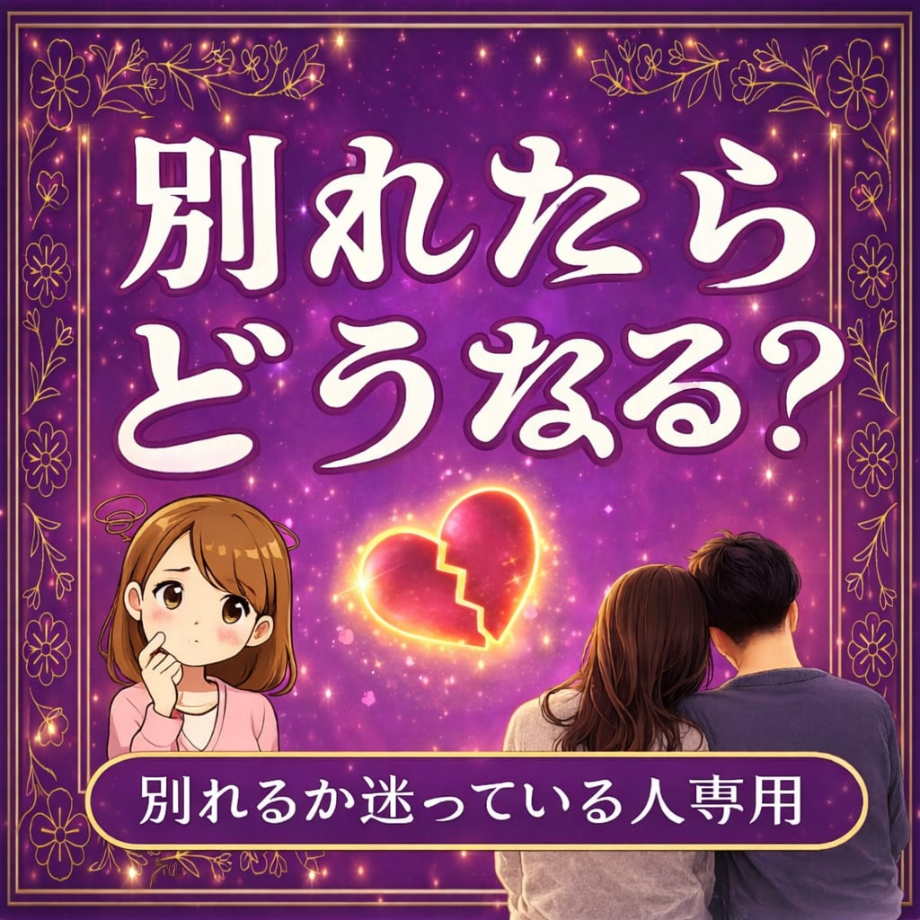 別れた先の未来のぞきます カードが示す「真実」から迷いに終止符を打つ イメージ1