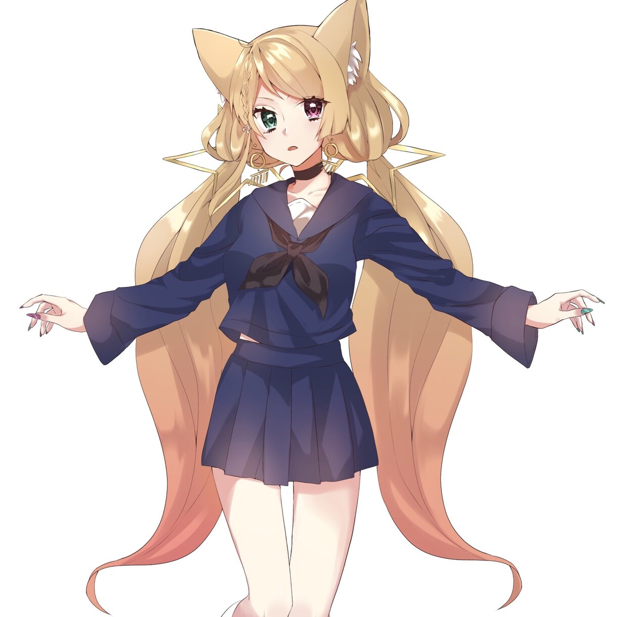 SNSのアイコンや動画用のイラストを描きます ！Vtuberの立ち絵なども描きます！！！！！！！！ イメージ9