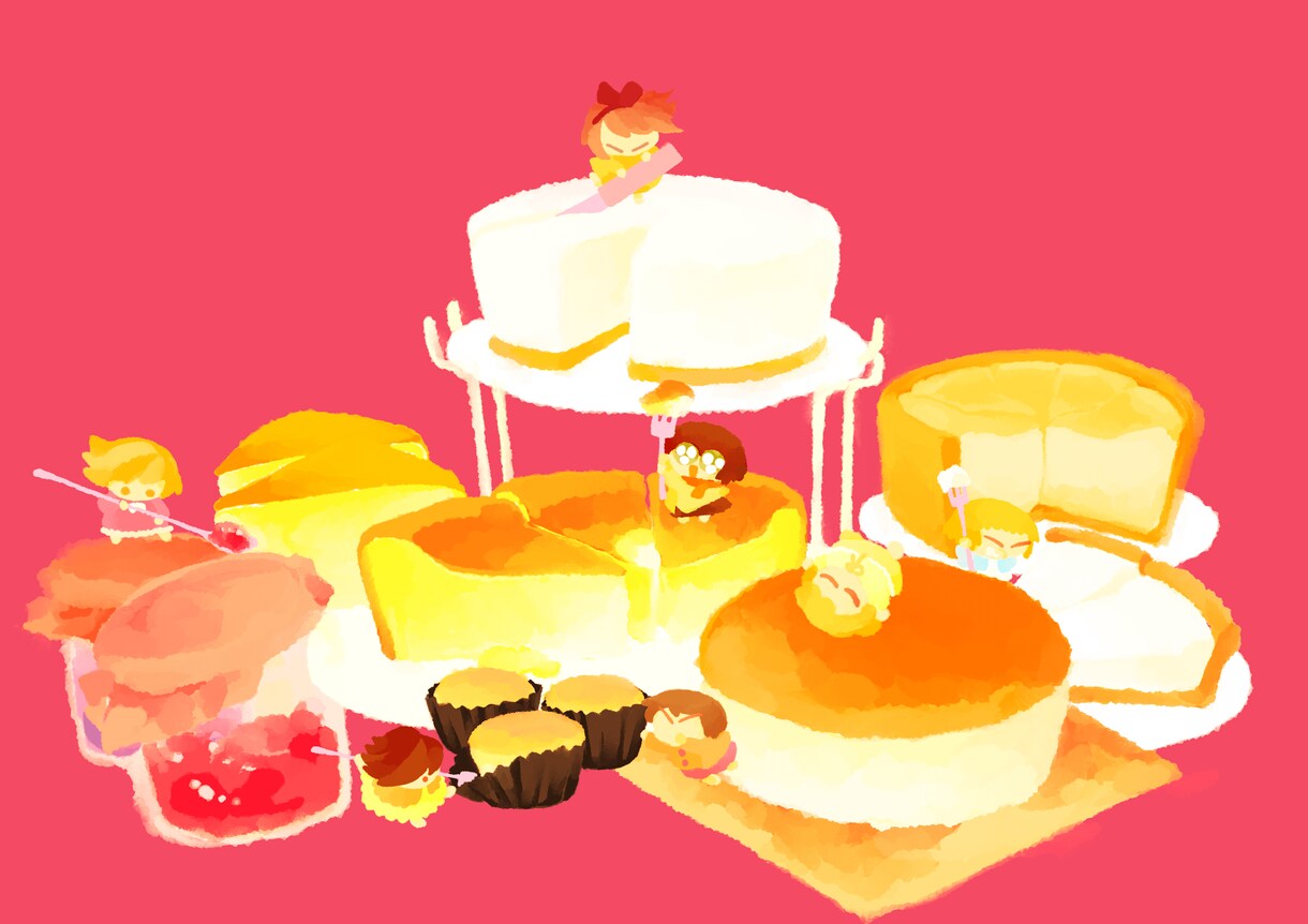 温かみのあるイラストや料理の絵を描きます 挿絵や印刷物、メニュー表、WEB用イラスト、アイコンなどに イメージ1