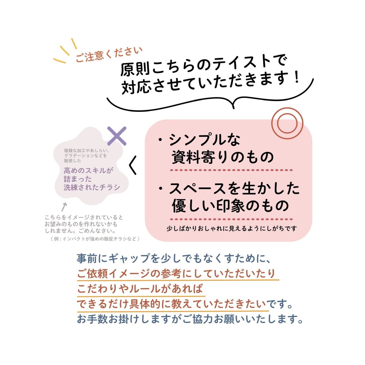 やさしいおしらせ(イベントチラシ・資料等)作ります 親しみやすいちょっとした資料が欲しい方に イメージ2