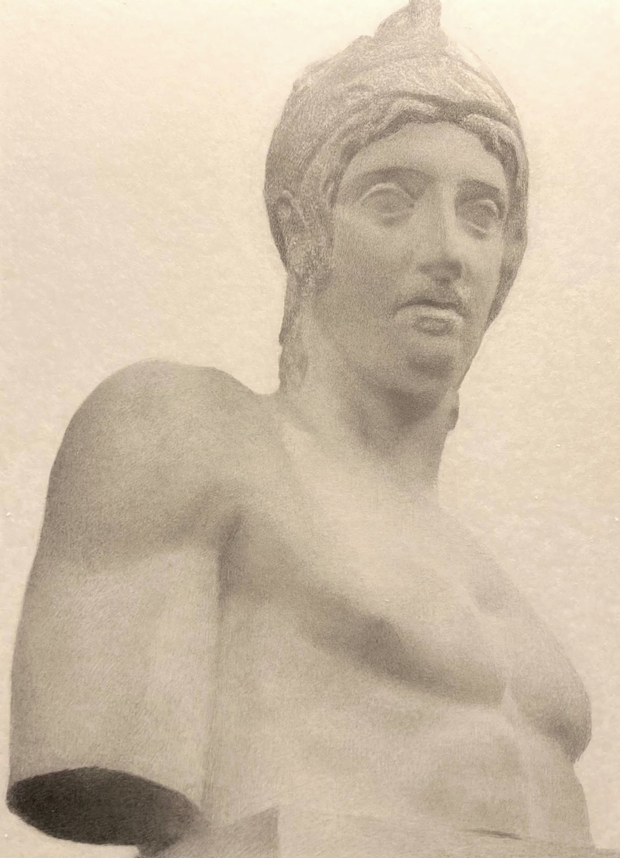 写真を元に深みのある鉛筆画を描きます 写実絵画、リアリズム、鉛筆画、アナログ イメージ6