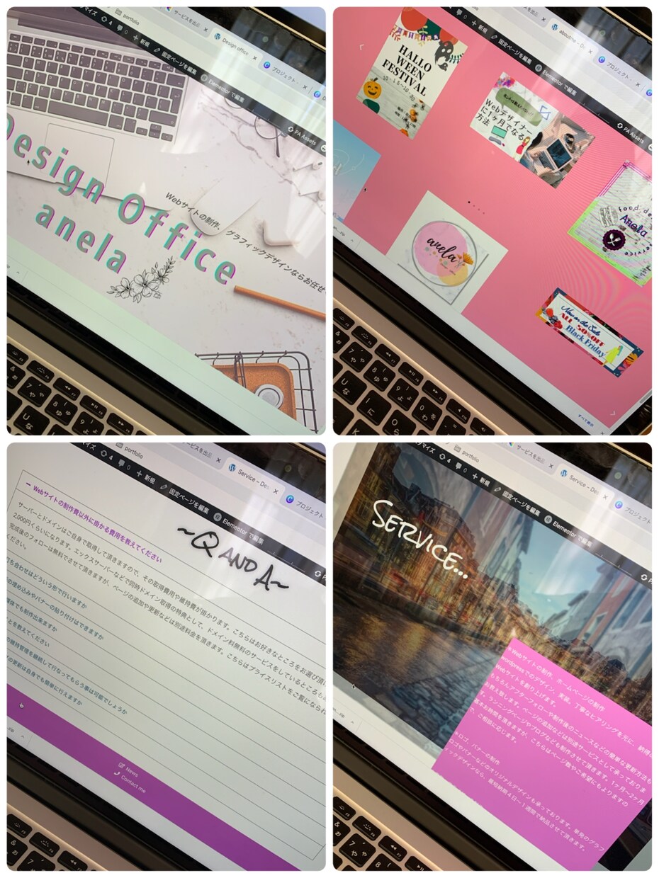 WordPressでオリジナルのHPを作成します 格安！！丁寧なヒアリングで満足のいくHPをお作り致します！ イメージ2