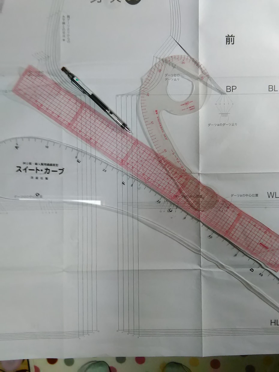 洋服・衣装の型紙作成します あなたのサイズで型紙作成します。 イメージ1