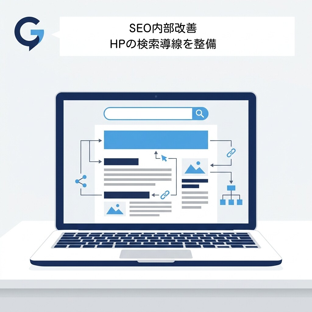 SEO内部改善を支援します ホームページの検索導線を整えます！ イメージ1