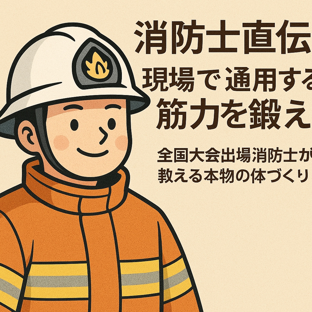 消防士直伝、現場で通用する筋力を鍛えます 全国大会出場消防士が教える本物の体づくり イメージ1