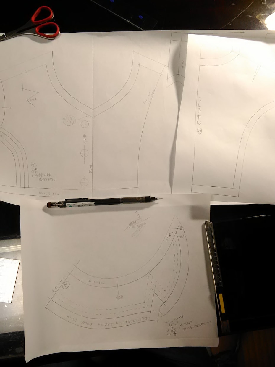 洋服・衣装の型紙作成します あなたのサイズで型紙作成します。 イメージ2