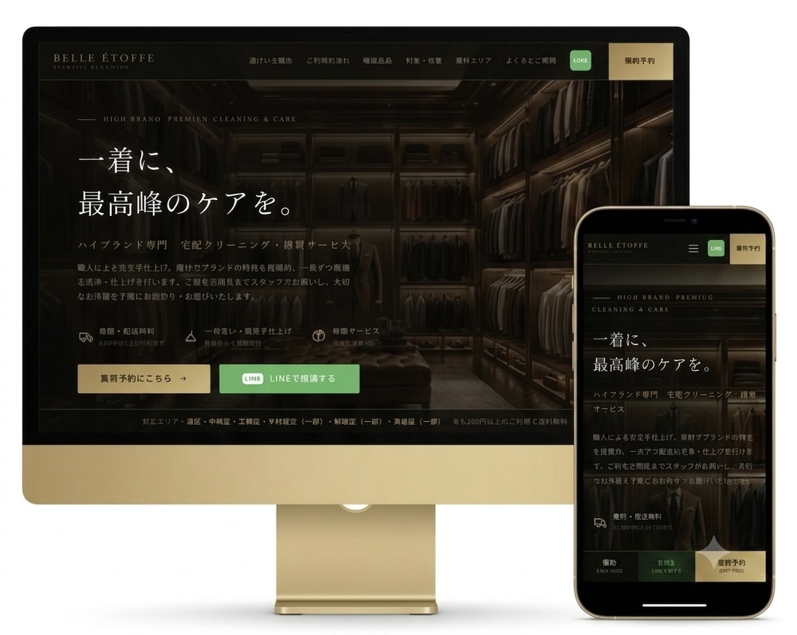 WordPressで高品質なホームページ制作します AIを活用し高品質・低価格で制作 イメージ1