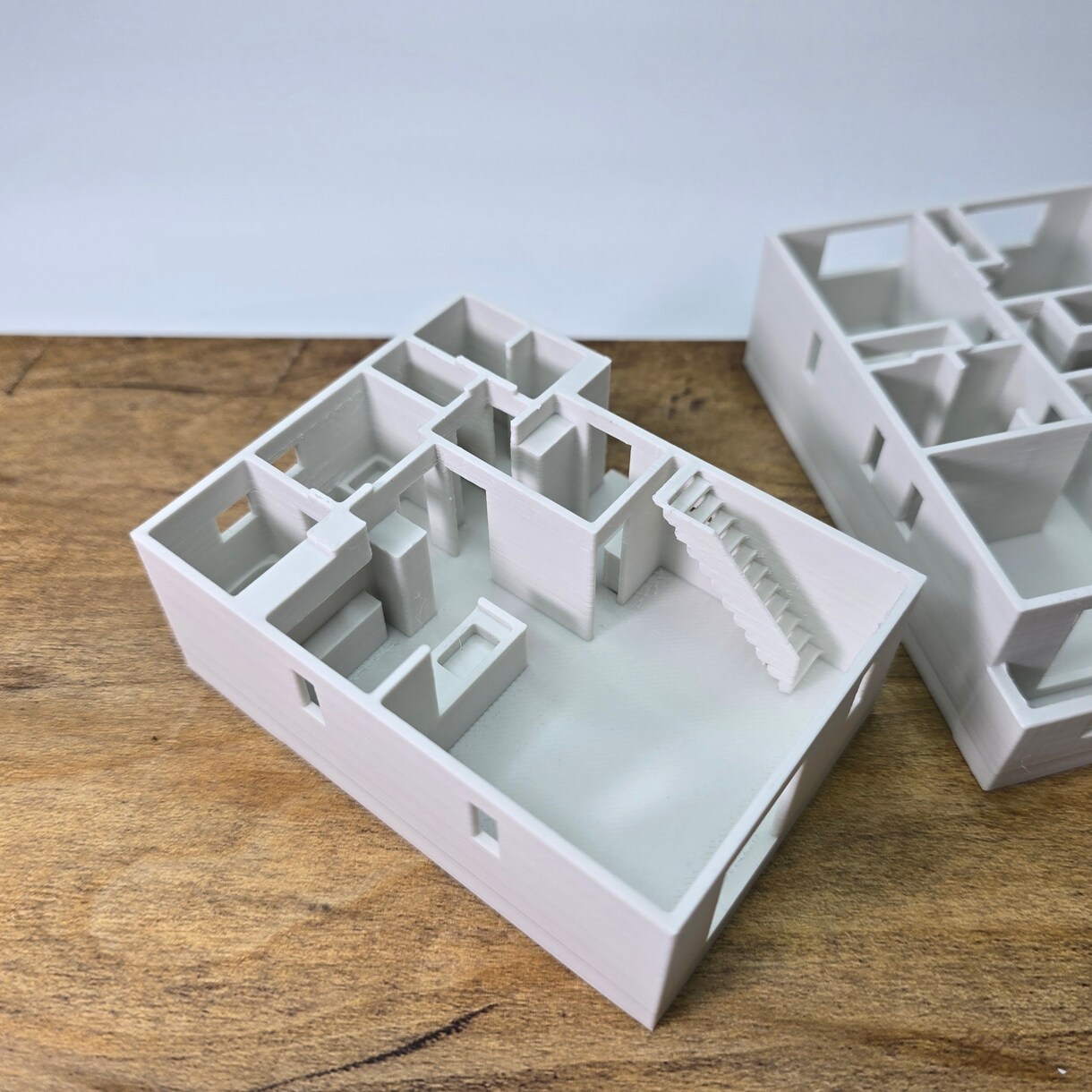 ３Dプリンターにて1/100住宅モデルを制作します 住宅の新築・設計時の打合せ、新築祝いなどの贈答品などに イメージ7