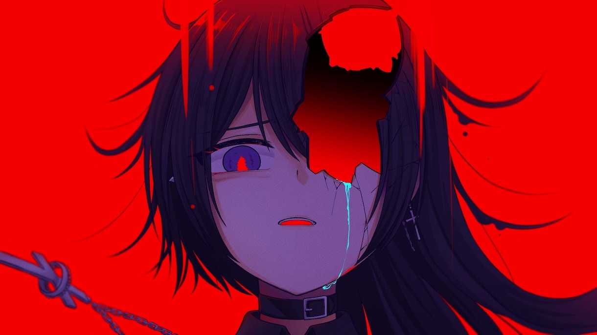 歌ってみたのサムネイルを制作致します 楽曲イメージを大切にしたサムネイルを制作致します。 イメージ1
