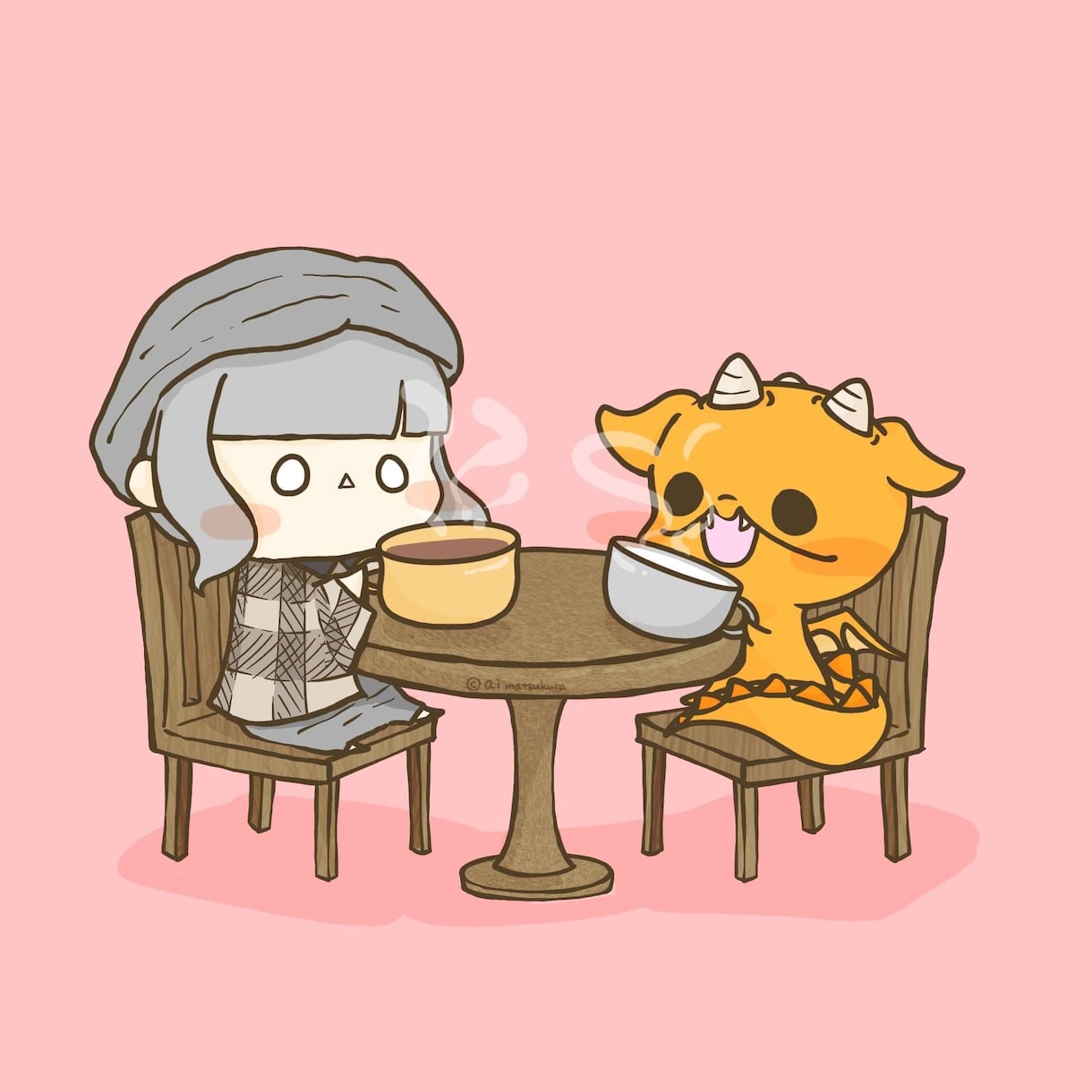 SNS用！ゆるいアイコン描きます SNSアイコンにぴったりのイラストです！ イメージ4