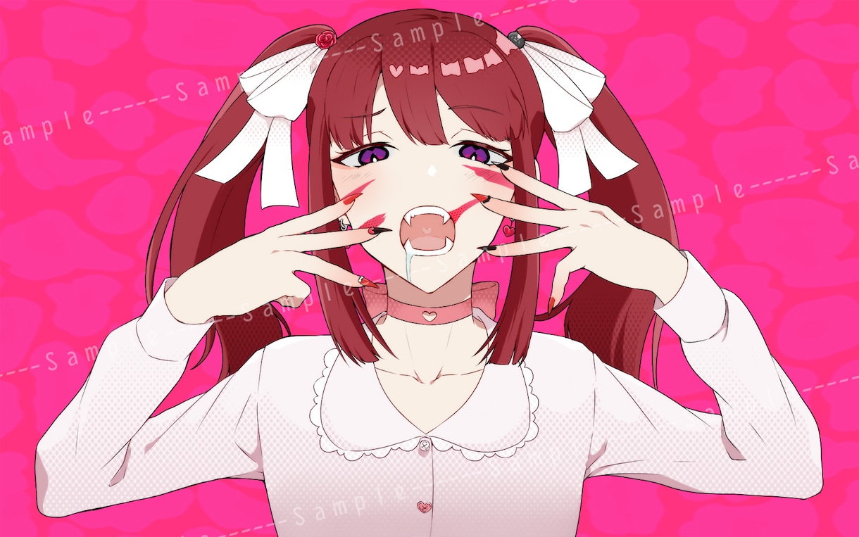 歌ってみた等の動画サムネイル作成いたします 自分だけのイラストを動画、配信、観賞用やプレゼント等にも イメージ2