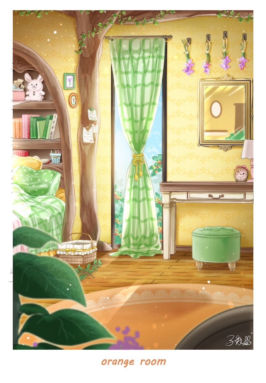 こだわり！可愛くて個性的なお部屋の画像描きます こだわりのお部屋をイラストで！ イメージ1