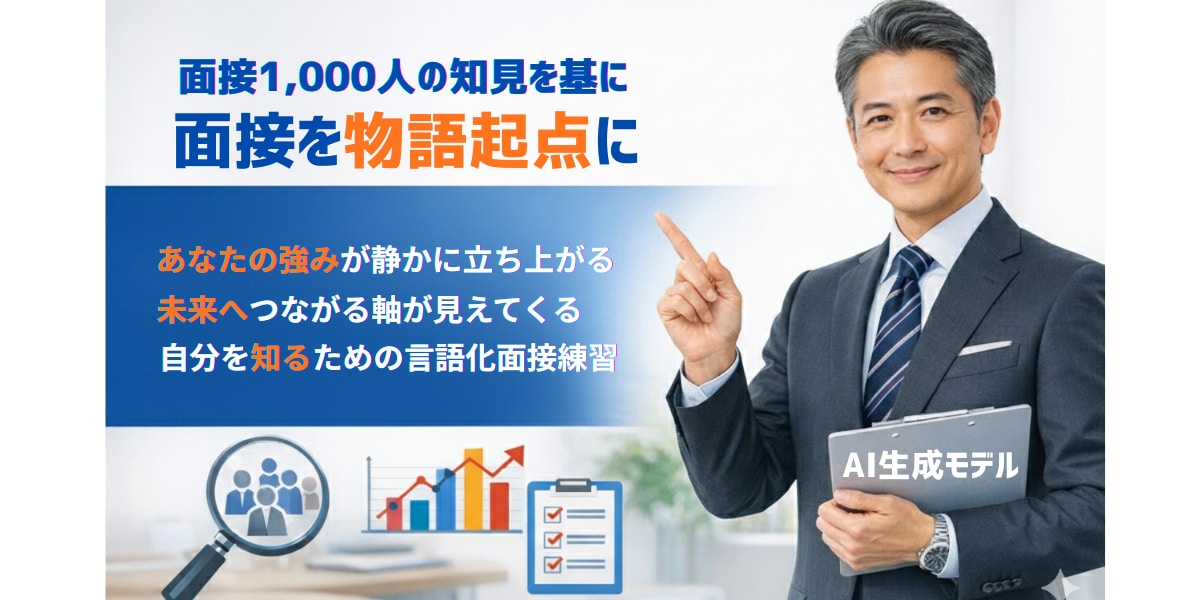 未来につながる面接練習セッションをします 面接1,000人の知見 × 経験を物語に変える面接設計 イメージ1