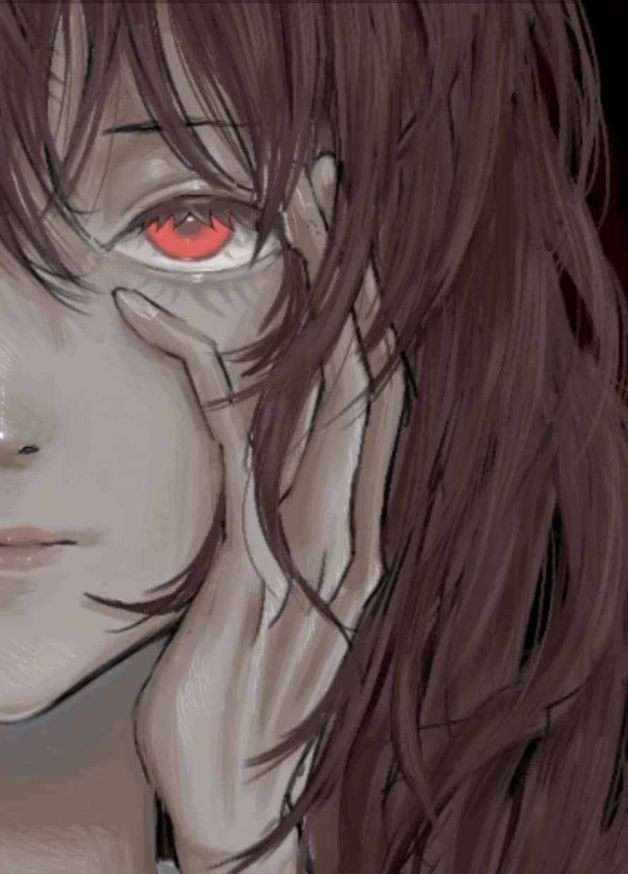 人物のドアップの絵をかきます 結構絵柄の幅広めなので、なんでもお申し付けください イメージ1