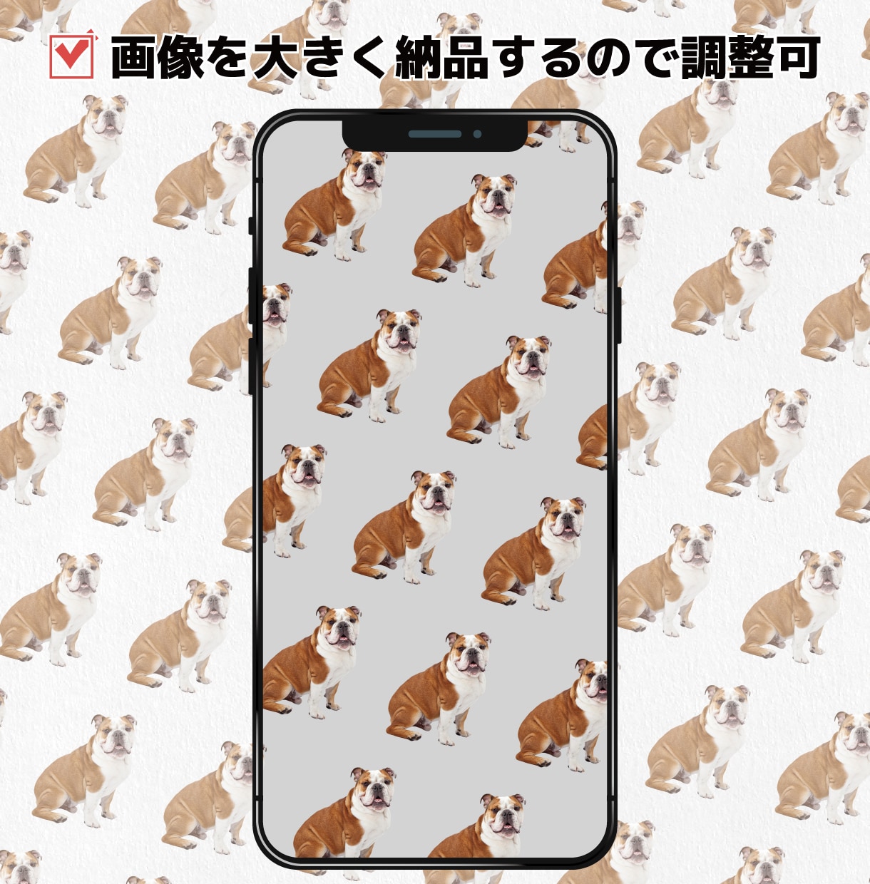 世界にひとつのうちのこの待受・壁紙を作成します 家族・赤ちゃん・恋人などなど待受・壁紙けにします！ イメージ5