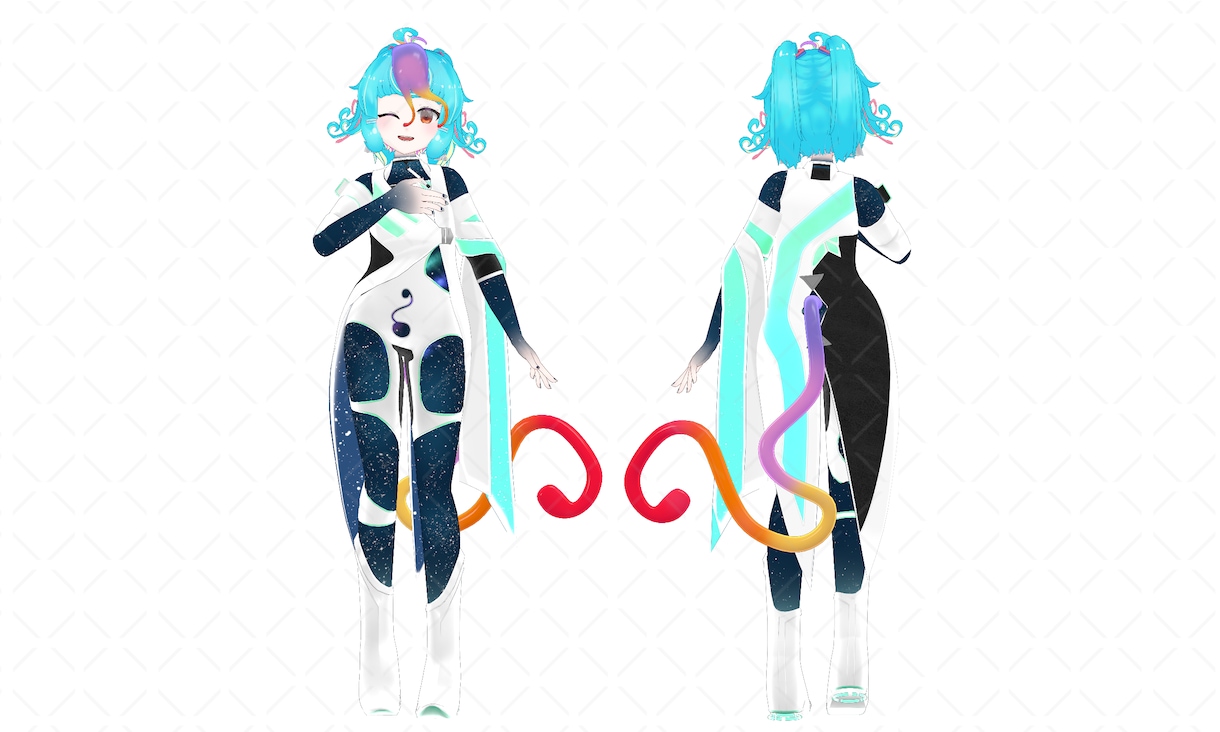 フルスクラッチ3Dモデル制作いたします VTuber活動などにお使いいただけます！ イメージ4