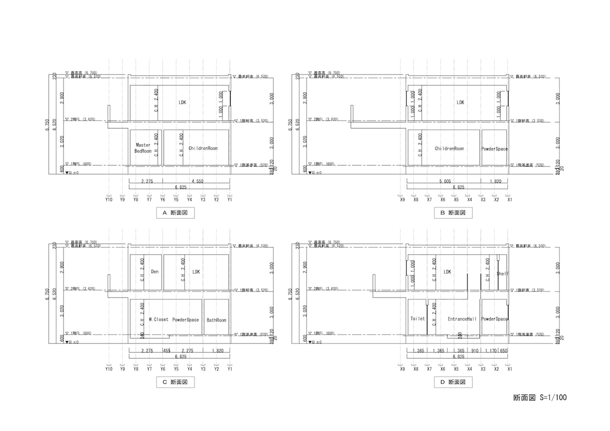 建築CAD・パース・積算｜建築図面を制作します 建築CAD実績20年、専門用語不要、図面やパースを納品します イメージ6