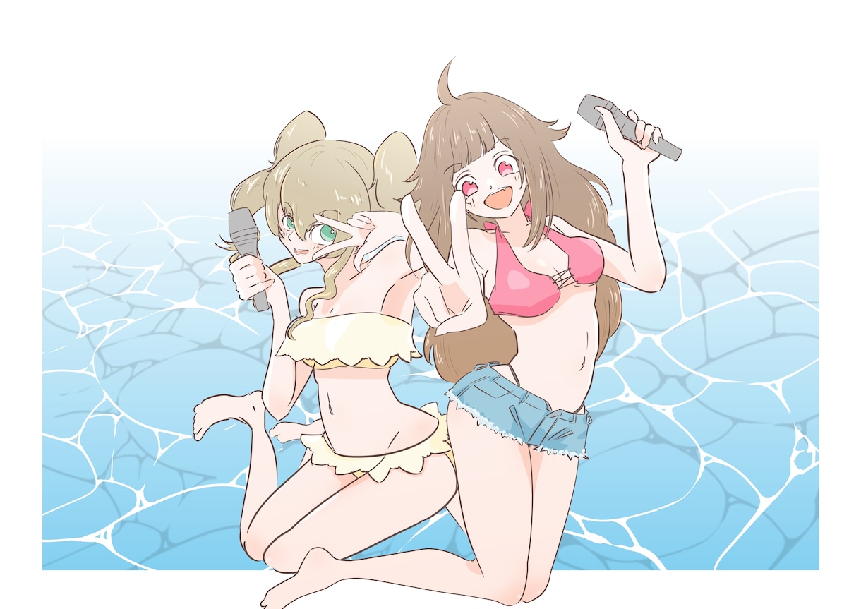 アニメ塗イラストを描きます Vtuber好きがあなた専用のイラストをご用意します イメージ2