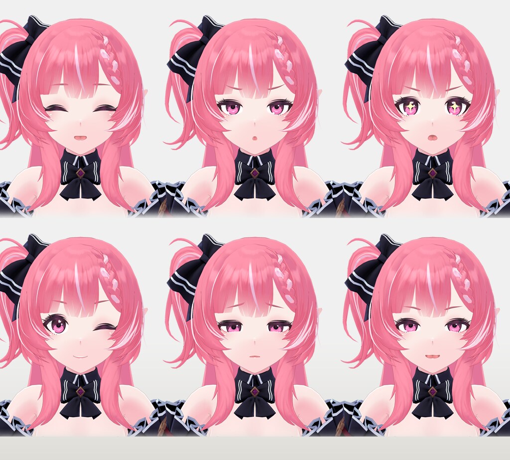 VRChat向けオリジナル3Dモデルを制作します フルスクラッチのオリジナル3Dアバターを低価格で提供 イメージ3