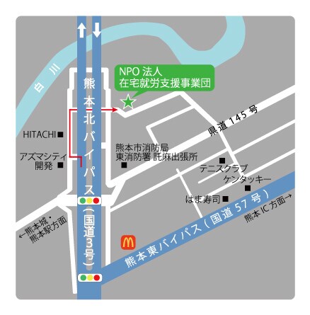 自作資料に！簡略化したマップ・案内図のみ作成します 自作パンフや資料などに色々使える地図を安価な価格でご提供！ イメージ5