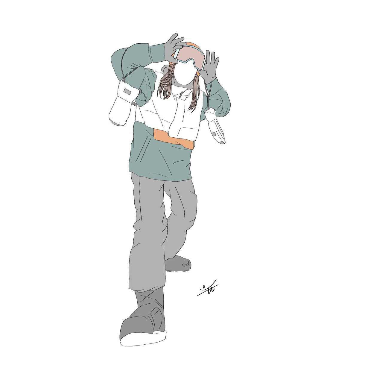韓国風イラスト描きます せっかくの記念日にイラストを残しませんか？ イメージ3