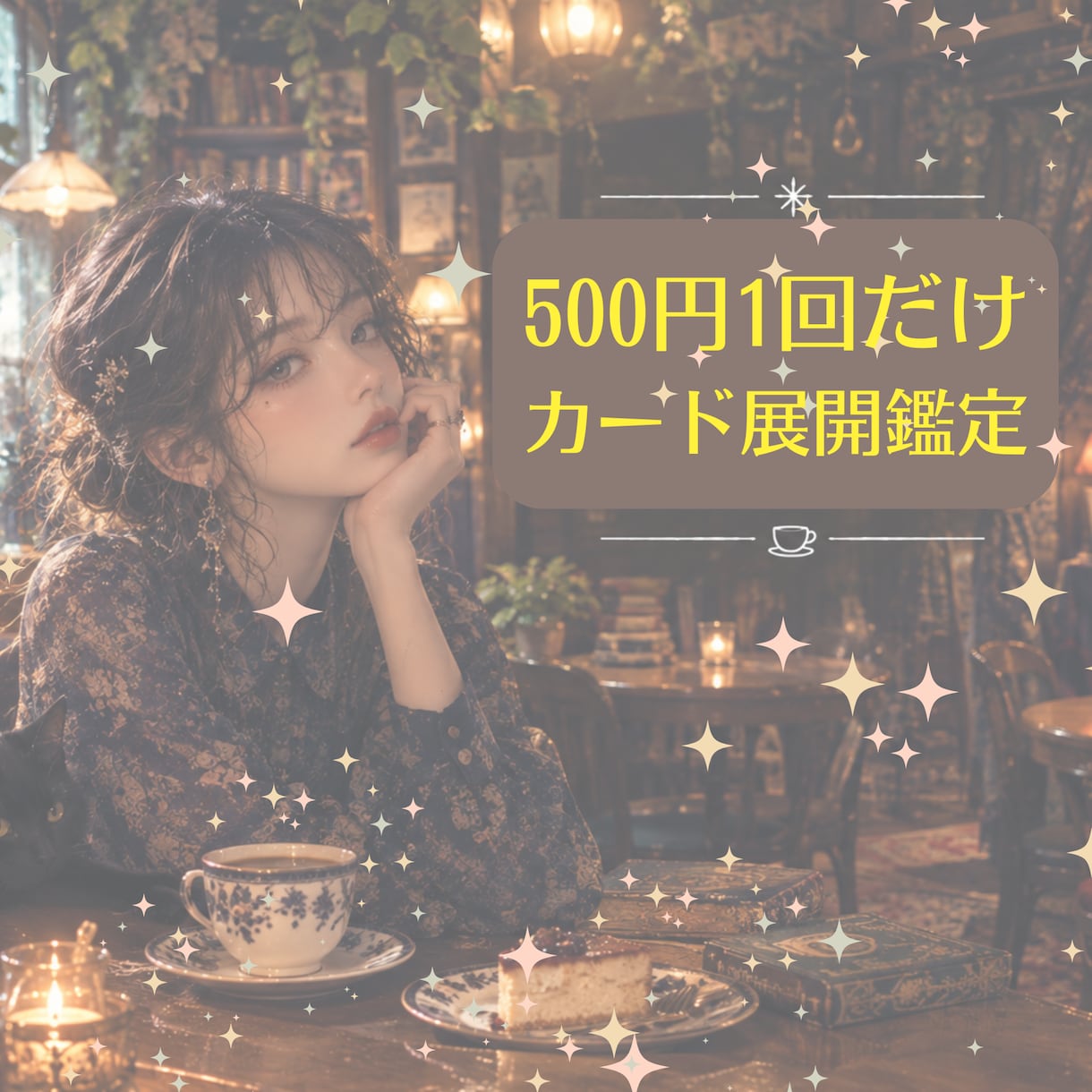 お試し簡易版☆悩み事1つだけ☆カード展開鑑定します ☆ワンコインで1つだけ☆深掘りせずに味見程度にサラッと鑑定☆ イメージ2