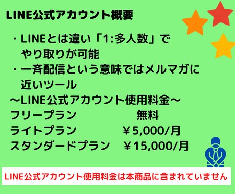 LINEの運用代行します 定期配信と月1回のレポート作成・改善の提案いたします。 イメージ2