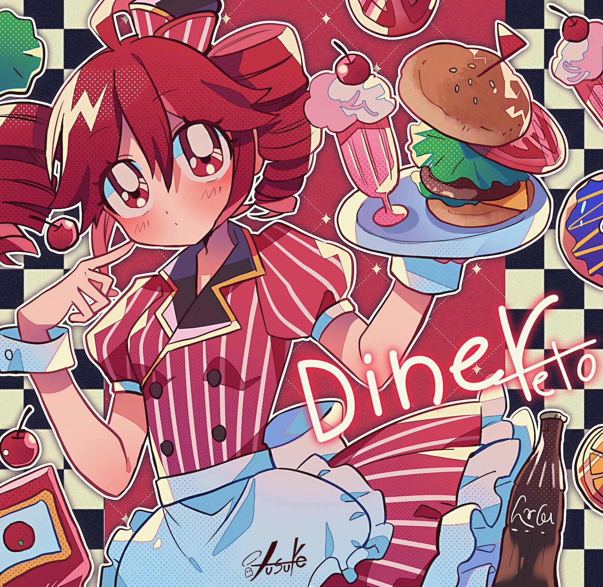 レトロかわいいイラストを描きます レトロちっくなかわいいイラスト イメージ5