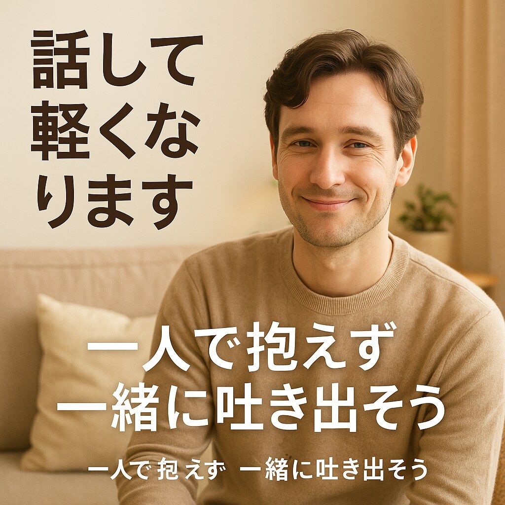職場、人間関係の心のモヤモヤを一緒に晴らします 一人で抱えず一緒に吐き出そう友達感覚で話して下さい！ イメージ3