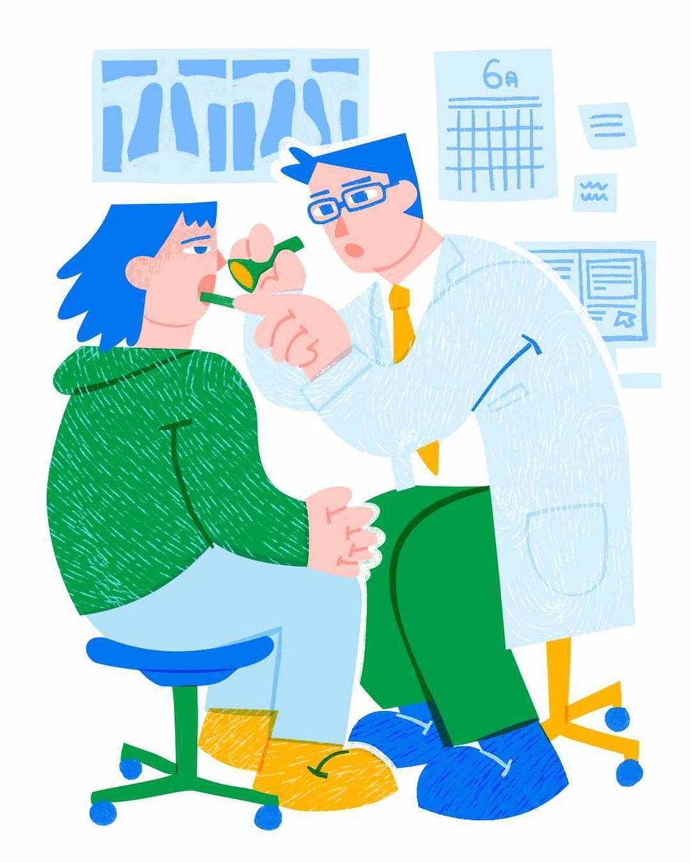 商用可！フラットでPOPなイラストを描きます 広告や書籍で目を惹く挿絵を求めている方に！ イメージ2