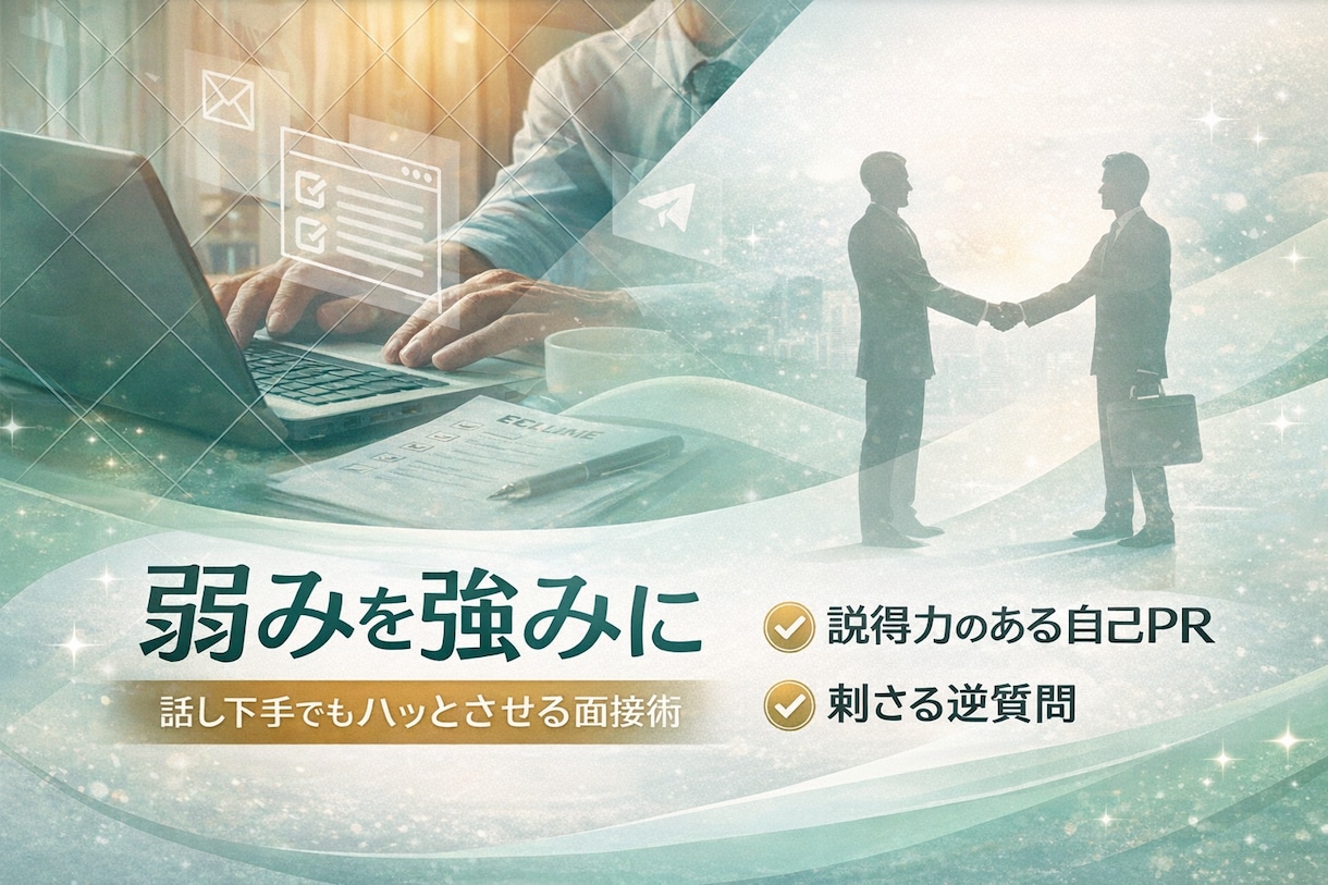 元採用担当が面接官目線で面接対策します 1000人面接してきた採用側の本音で改善点や本質を明確化 イメージ2