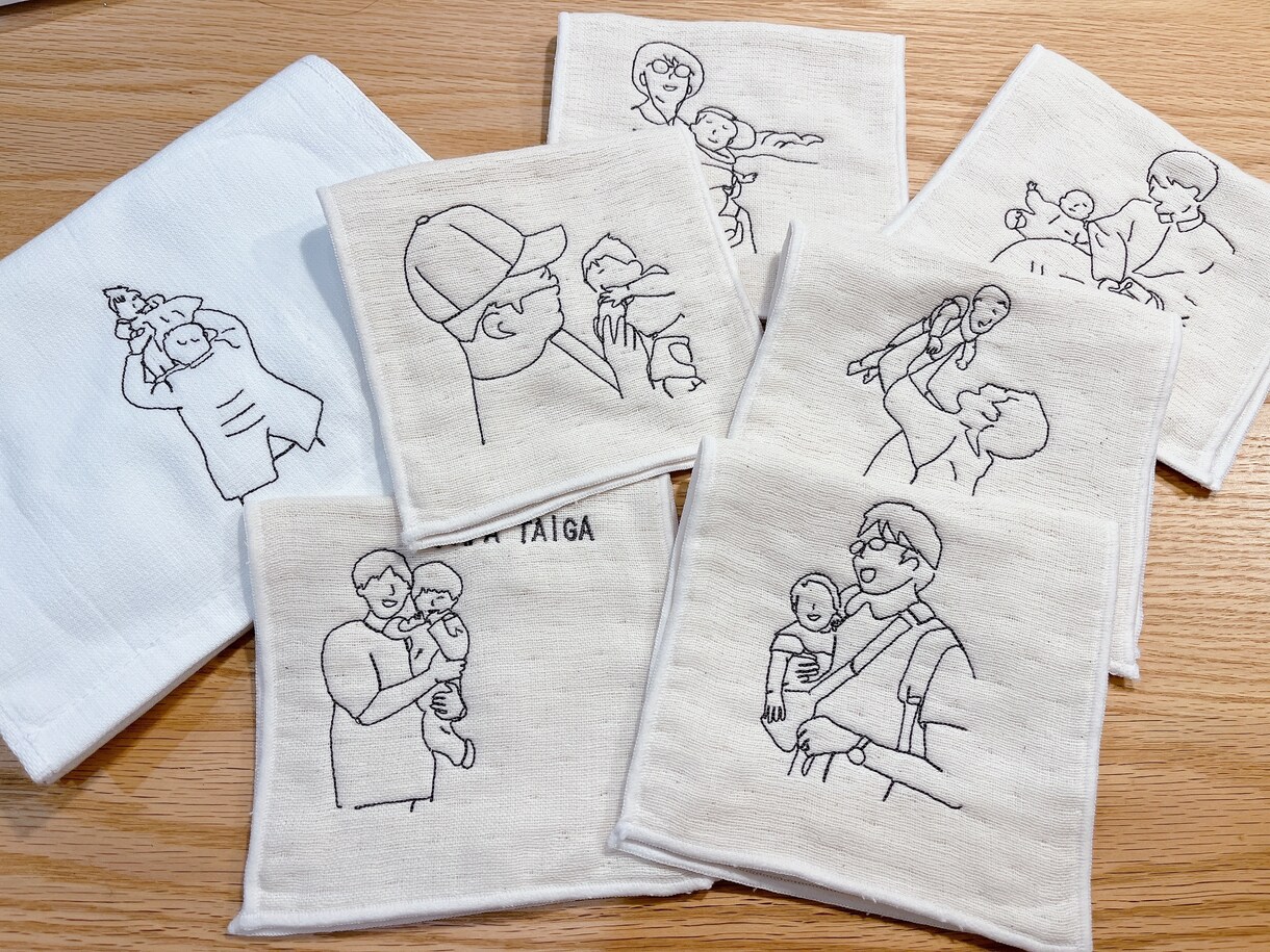 イラストやロゴの刺繍データ作ります オリジナルのロゴやイラストを刺繍に！ イメージ2