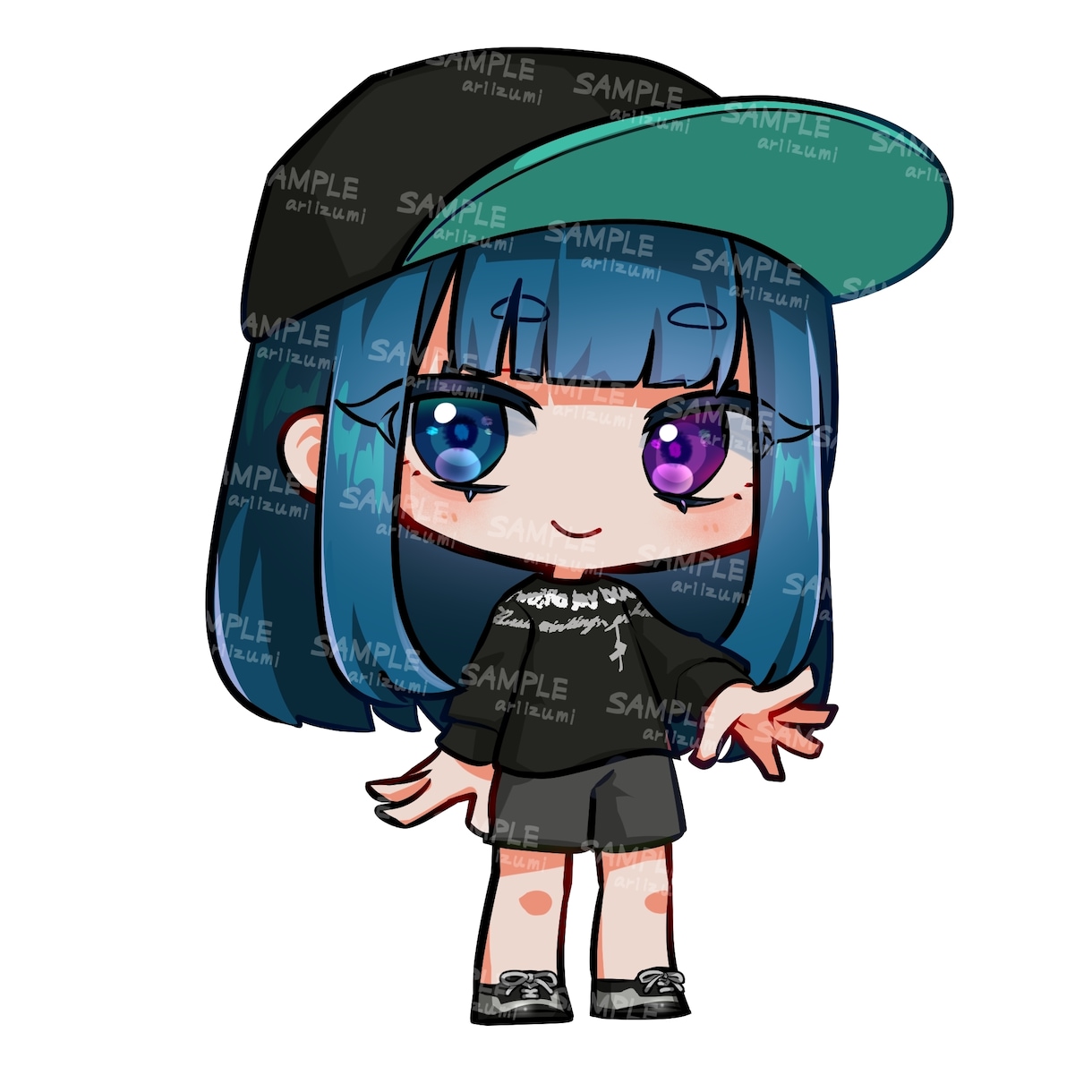 ミニキャラ/デフォルメ/SDイラスト描きます 気軽に使える全身SDを提供致します！ イメージ6