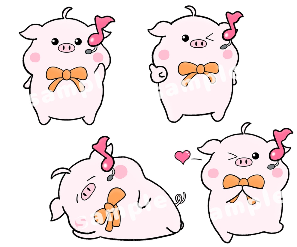 見る人をほっこりさせるキャラクターをデザインします アイコンや商用利用に！ゆるくてかわいい動物たちを描きます♪ イメージ8