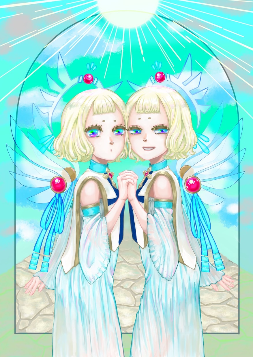 お好みのおねえさん・女の子のイラストを描きます 〜SD(ミニ)キャラクターも承ります〜 イメージ9
