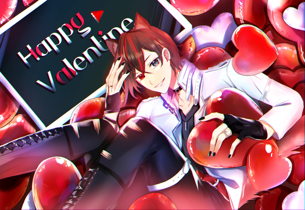 YoutubeサムネやSNS記念イラスト描きます コントラスト彩度高めで目を引く個性的なイラストが得意です！ イメージ3