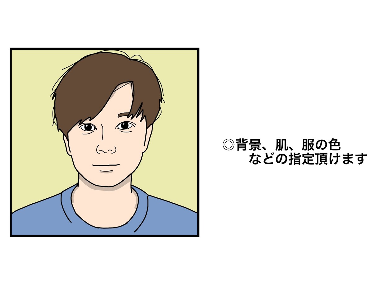 似顔絵イラストお描きします ご希望に沿った色合い、リアリティ、画風で仕上げます。 イメージ3
