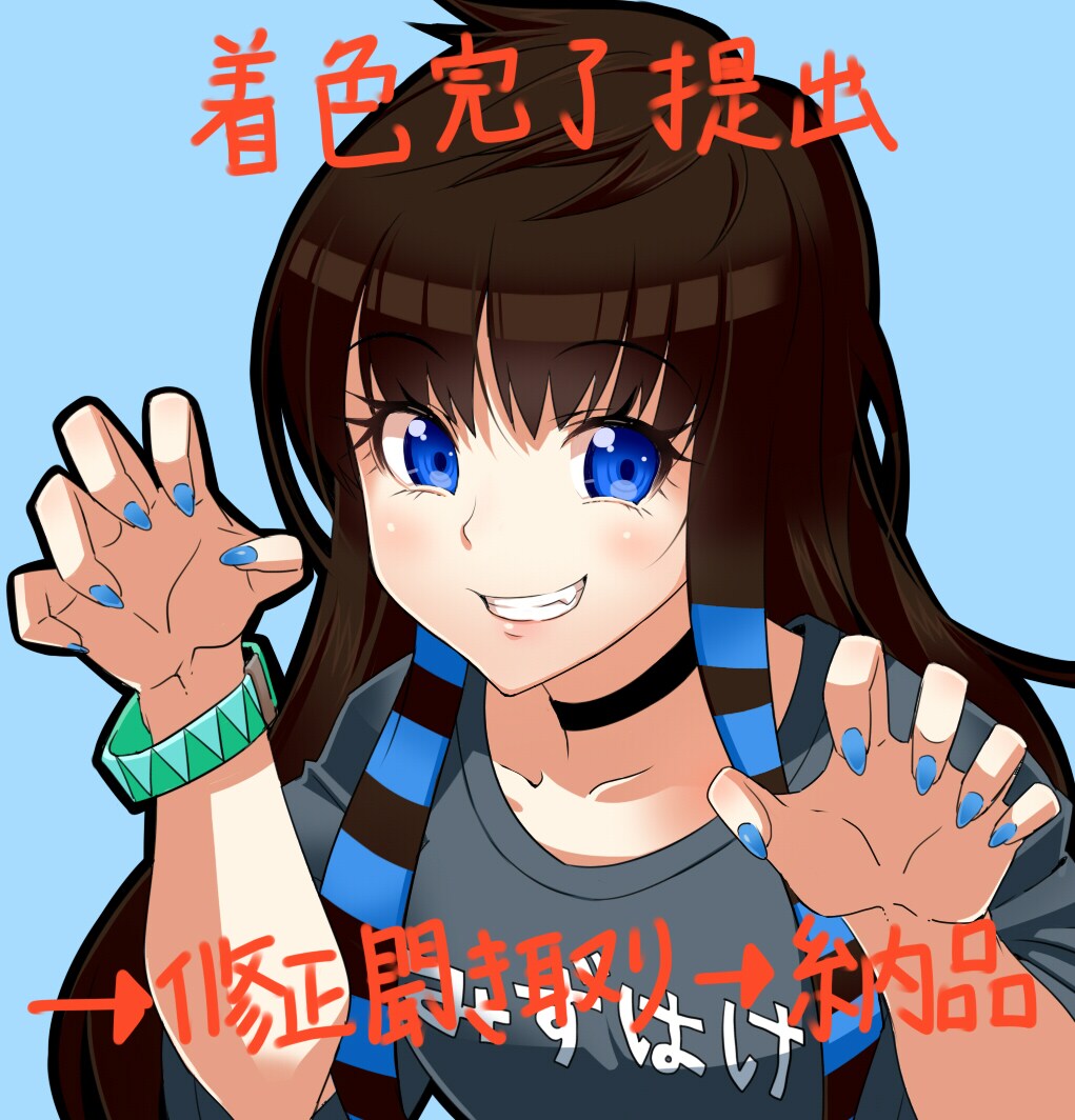 SNS等のアイコンイラスト（基本顔アップ）描きます アニメ塗りのパキっとした丁寧なイラストをお届けします イメージ7
