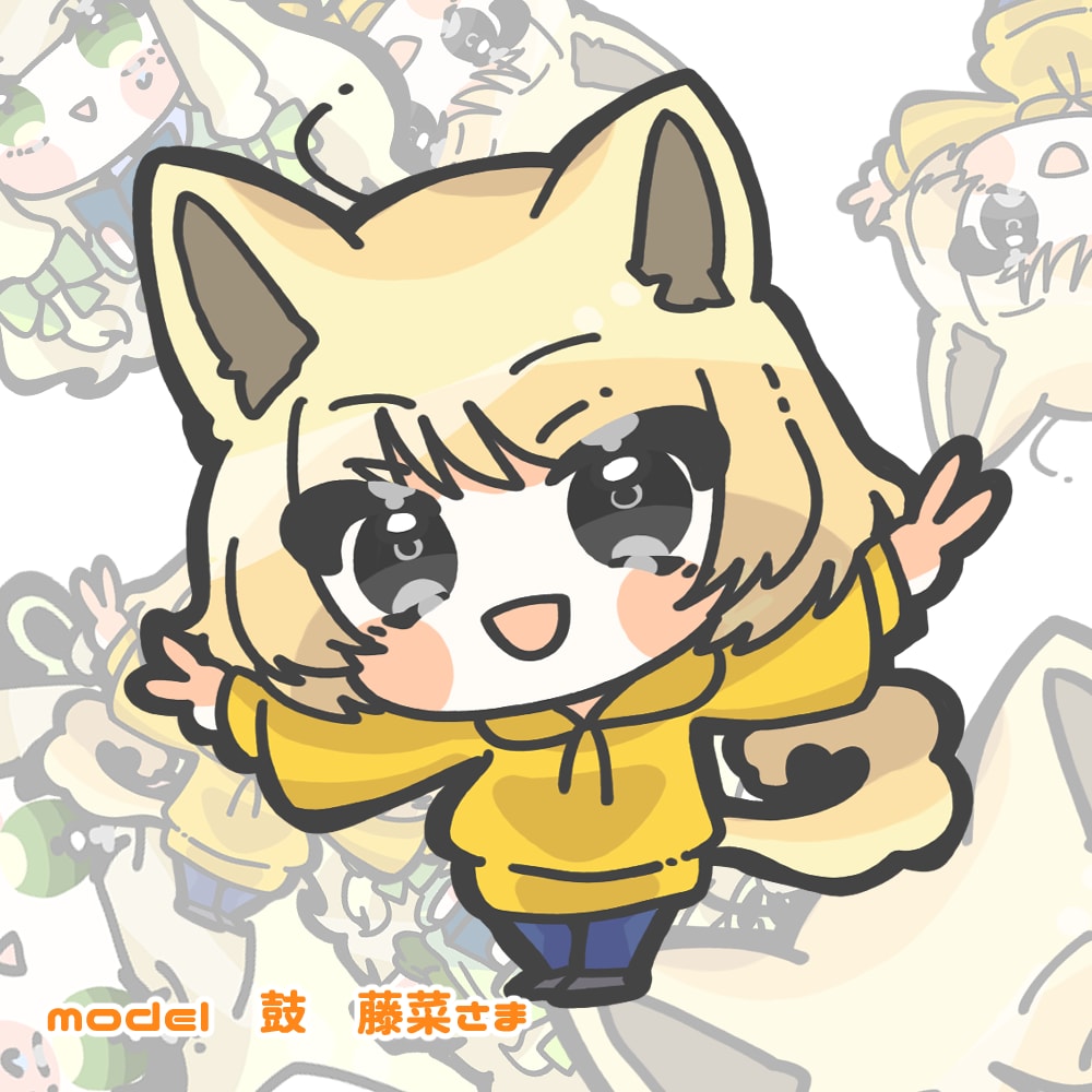 かわいいSDイラスト制作します はっきり目に飛び込んでくる絵柄です！ イメージ3