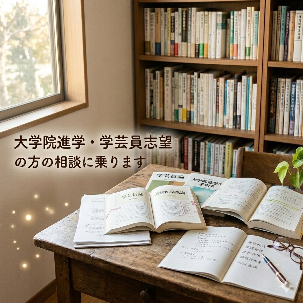 大学院進学・学芸員志望の方の相談に乗ります 国立美術館勤務・博士号取得の現役講師が進学、就職まで答えます イメージ1