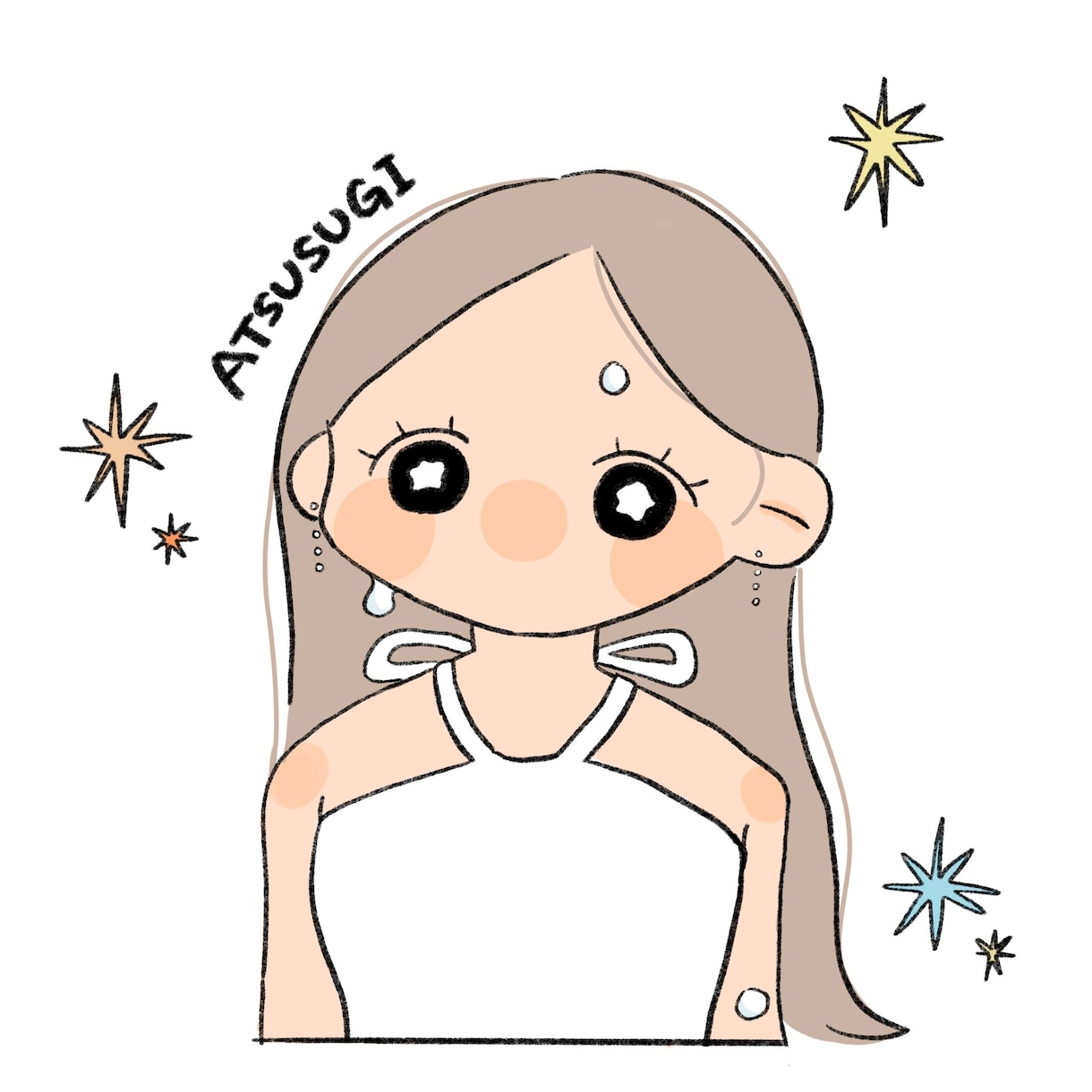 ゆる〜くあかるいイラスト描きます 似顔絵イラストで思い出をもっと輝かせよう イメージ1