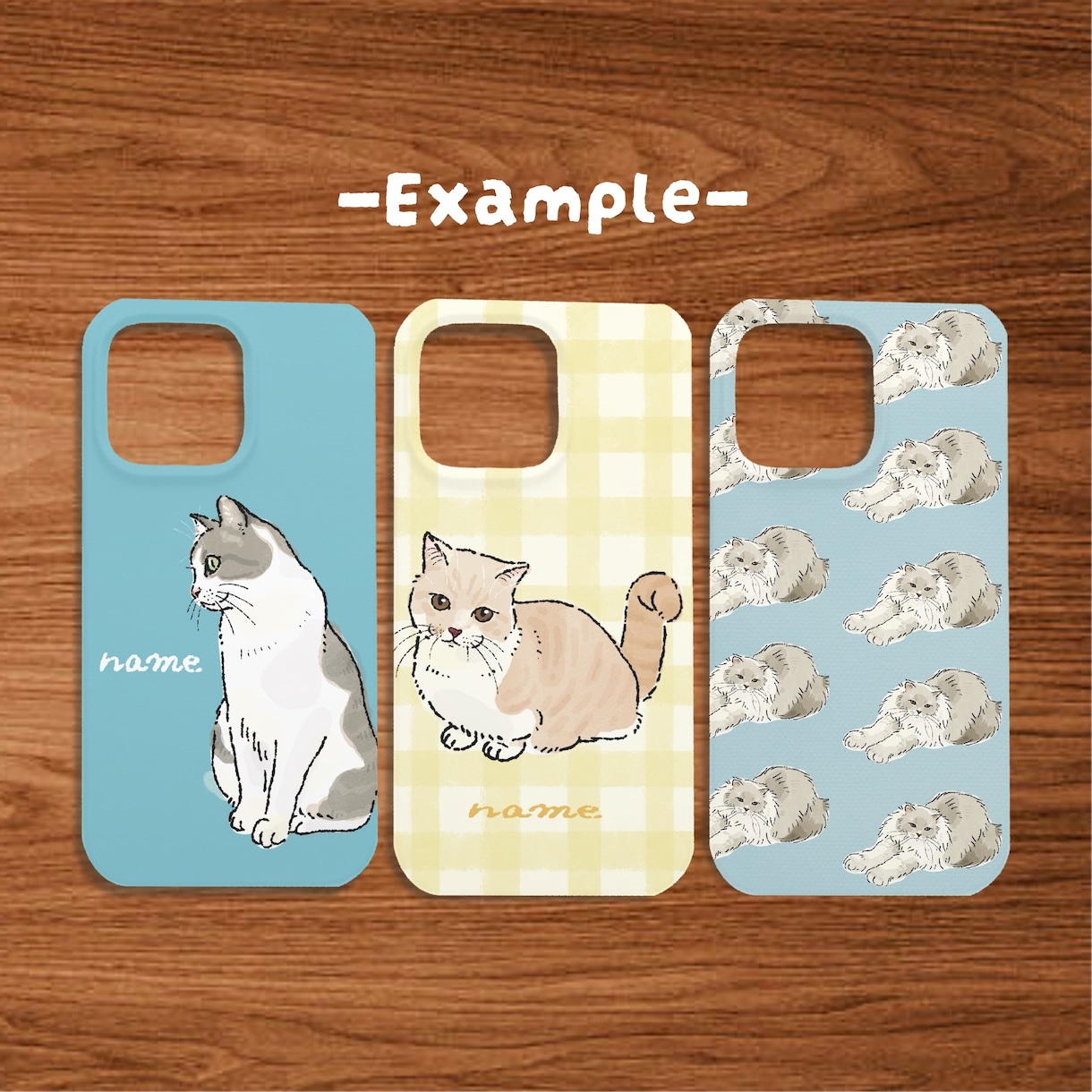 ねこちゃん似顔絵イラストお描きします うちの子グッズや贈り物、アイコンや名刺などに♪ イメージ4