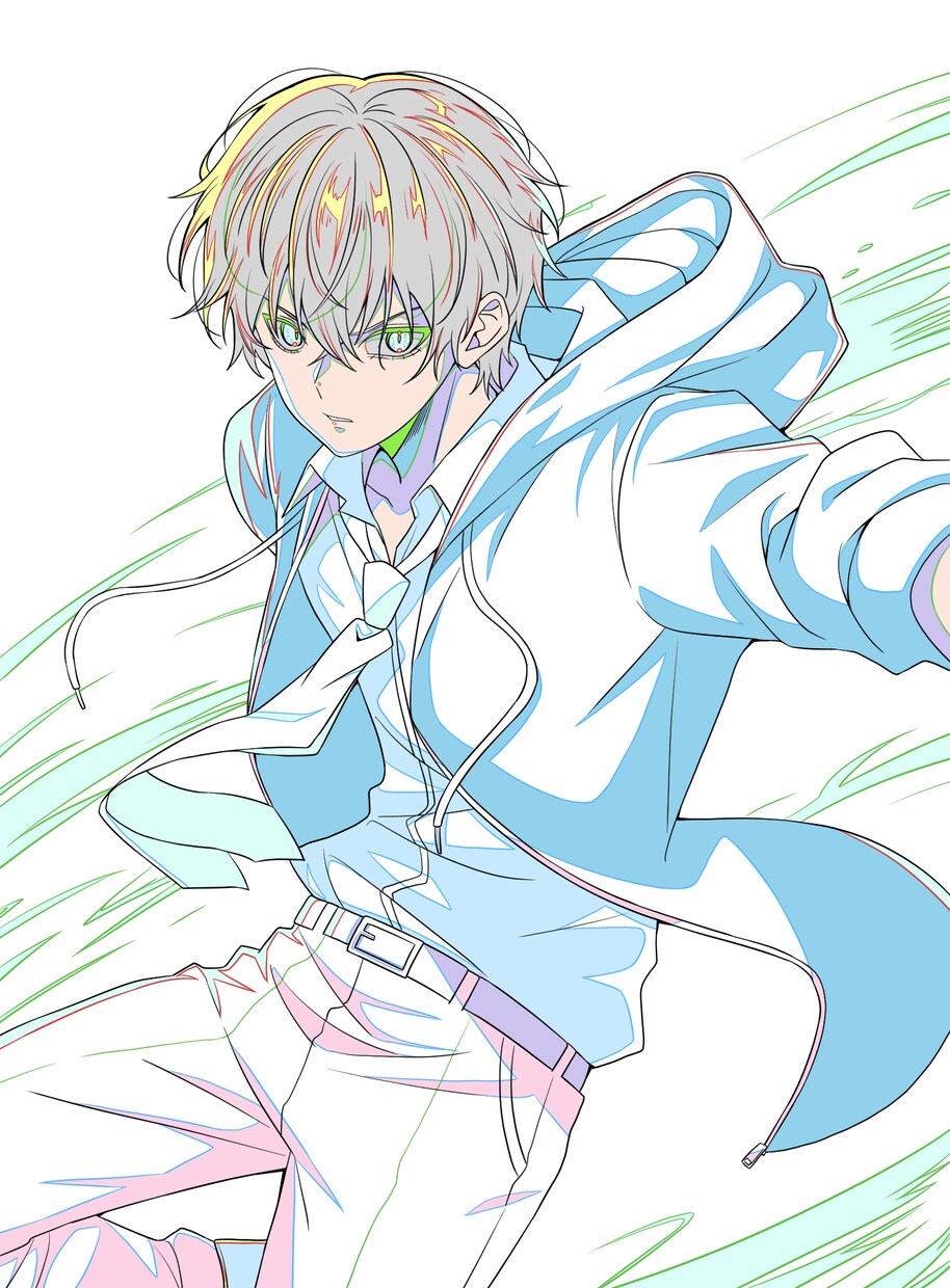 アニメ原画風塗り＋アニメ塗り2枚制作します アニメーター歴あり！絵柄寄せ可能！ イメージ5