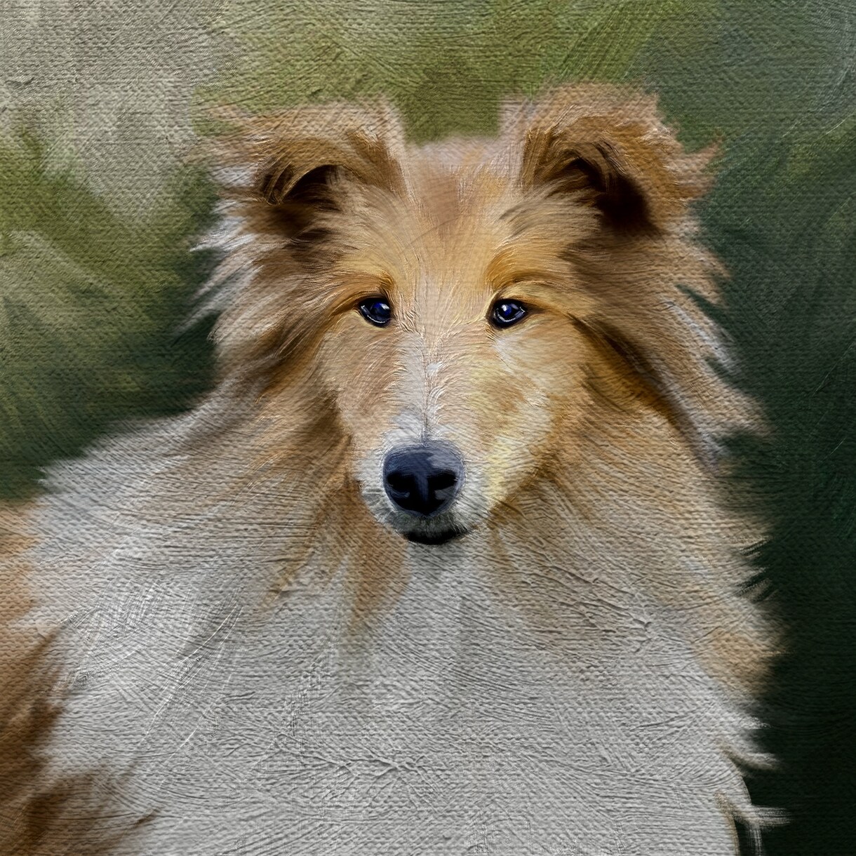 あなたのペットをデジタル油彩で描きます 独自に研究した技法で絵の具の盛り上がりを楽しめます♪ イメージ5