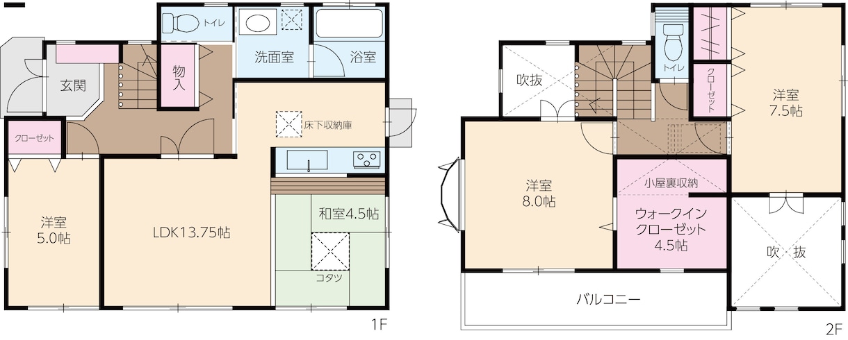 チラシやWEBなど広告掲載用の間取制作をします 紙の資料からaiデータ化します。戸建、アパート、マンション可 イメージ3