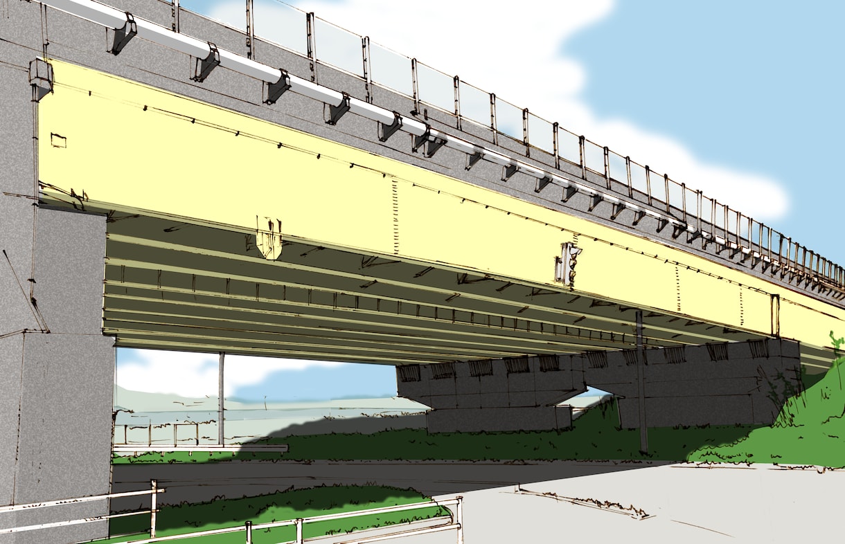 手書きパース描きます シャープなタッチの建築パースです。 イメージ3