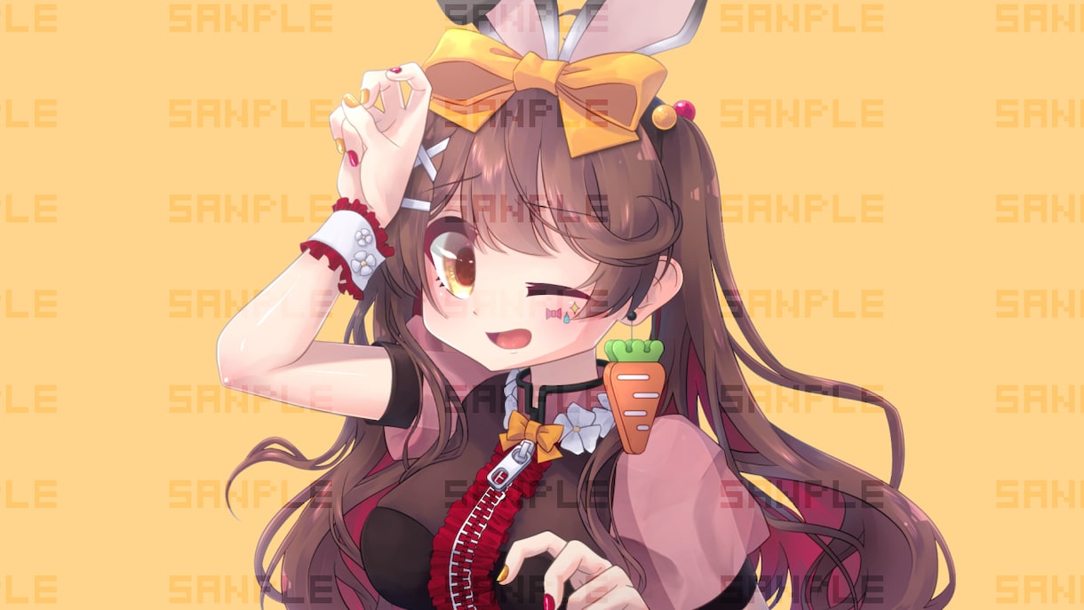 かわいい美少女系1枚イラスト描きます かわいいイラストを動画、サムネイルやメインビジュアルに！ イメージ8
