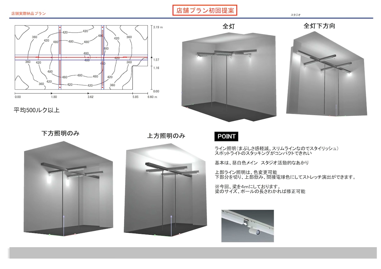 住宅、店舗まるごと照明プランを作成ご提案いたします プロにおまかせ！新築、リノベーションなど御悩みの方へ イメージ9
