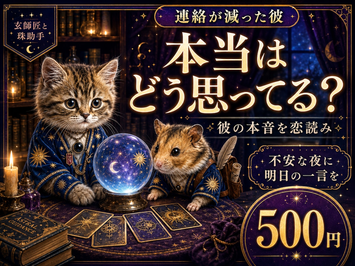 冷めた？忙しい？彼の本音と今後を占います 不安なまま一人で抱え込まなくて大丈夫 イメージ1
